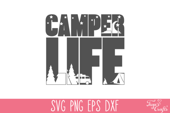 Camper Life SVG Cut File: A Designer’s Review