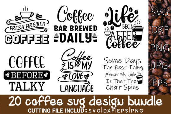 Review: Coffee SVG Bundle for Embroidery