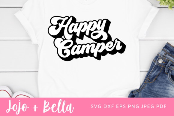 Review: Happy Camper Retro SVG for Embroidery