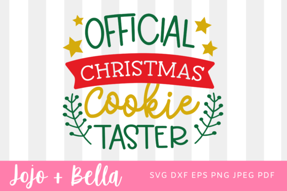 Review: Official Christmas Cookie Taster SVG