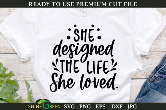 Review: She Designed the Life SVG for Embroidery