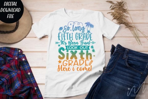 Review: So Long Fifth Grade SVG for Embroidery