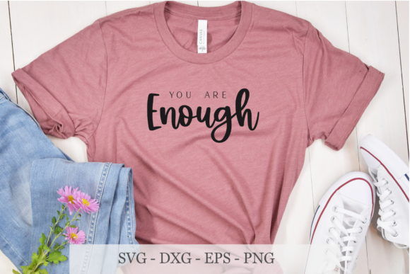 Review: You Are Enough SVG for Embroidery