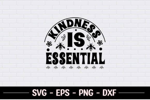 Reviewing Kindness is Essential - SVG for Real Embroidery