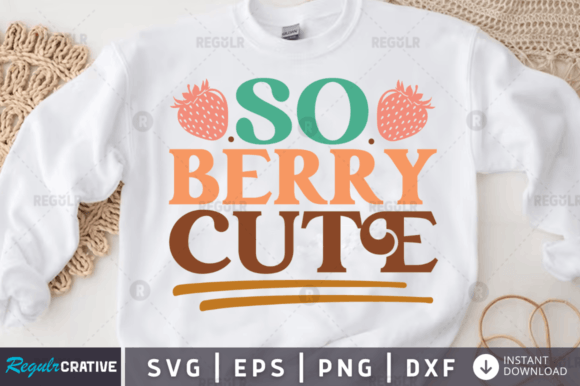Reviewing So Berry Cute Svg Design for Embroidery