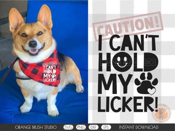 Reviewing the Fluffy Dog Can t Hold Licker SVG Quote